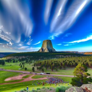 Urlaub Wyoming • Devils Tower National Monument (Sehenswürdigkeiten)